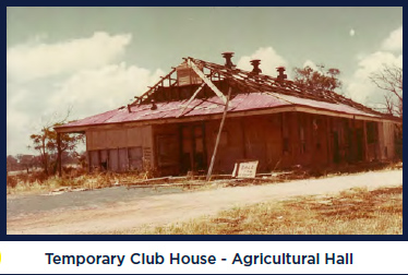 Temporary Club House - Agricultural Hall